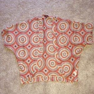 Short sleeved kimono